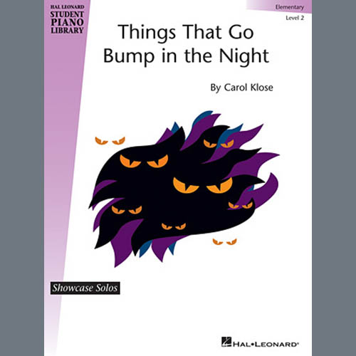 cover: Things That Go Bump In The Night, Carol Klose