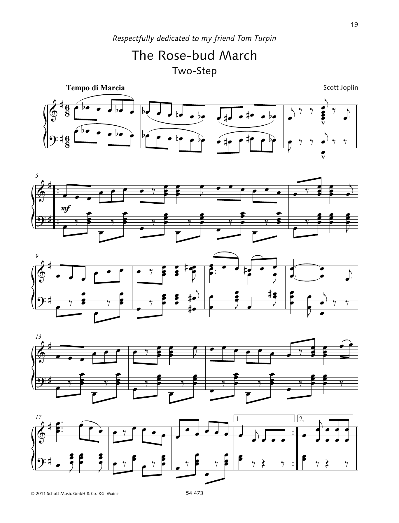 Product gallery: Page 1 of 1 The Rose-bud March, Wolfgang Birtel