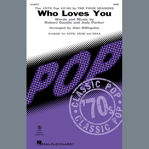 Produktbild zu: Who Loves You (arr. Alan Billingsley)