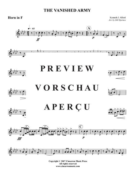 Produktgalerie: Seite 6 von 15 The Vanished Army , , (Blechbläserquintett)