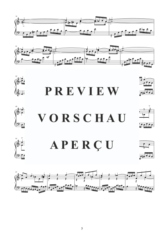 Product gallery: Page 6 of 11 Fantasia and Fugue in A minor BWV 944, , Solo Piano