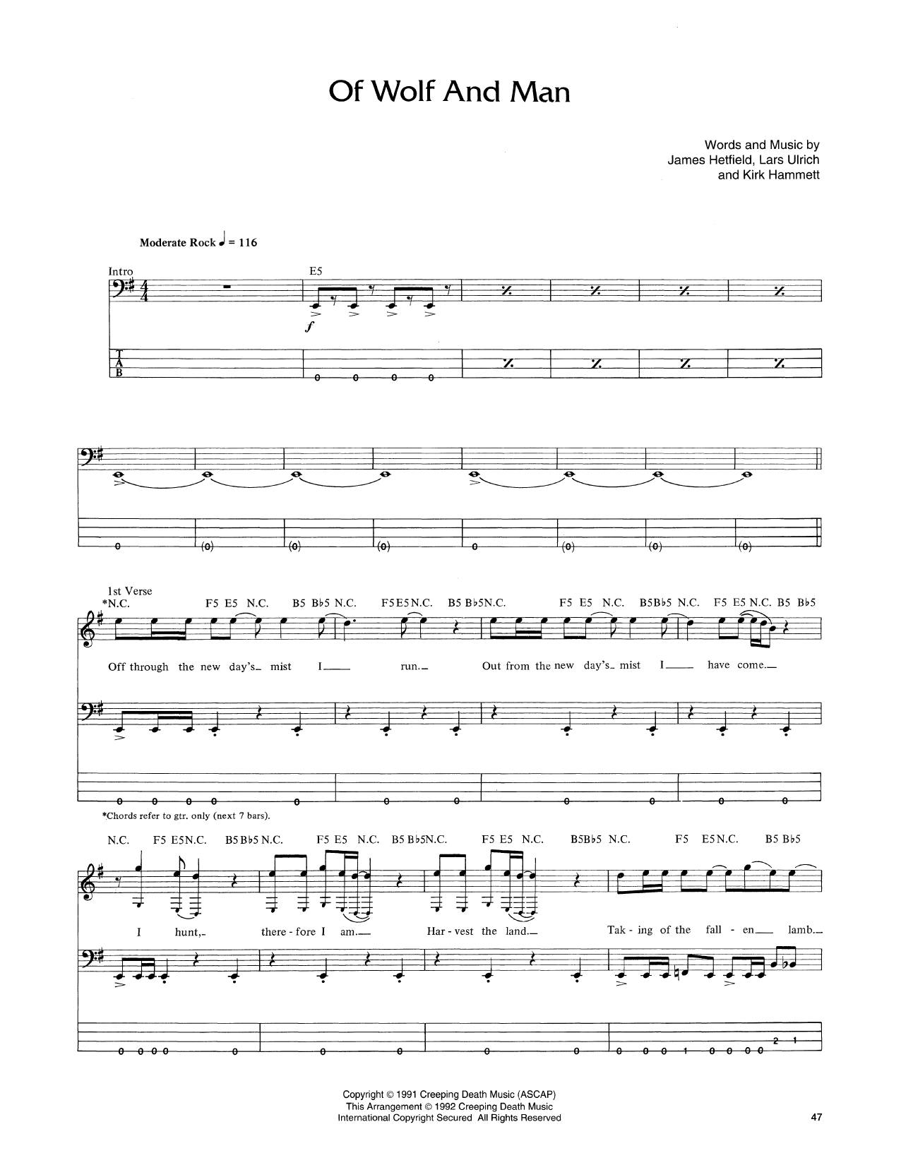 Produktgalerie: Seite 1 von 1 Of Wolf And Man, Metallica