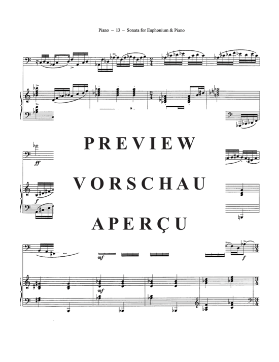 Product gallery: Page 17 of 21 Sonata , , (euphonium + piano)
