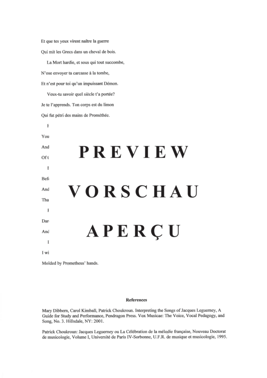 Product gallery: Page 11 of 21 Sept Poèmes de François Maynard , , (medium voice + piano)