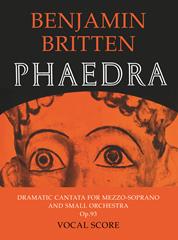 cover: Phaedra, Benjamin Britten, Gesang, Klavier