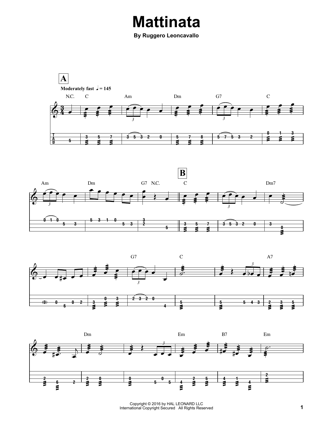 Produktbild zu: Mattinata