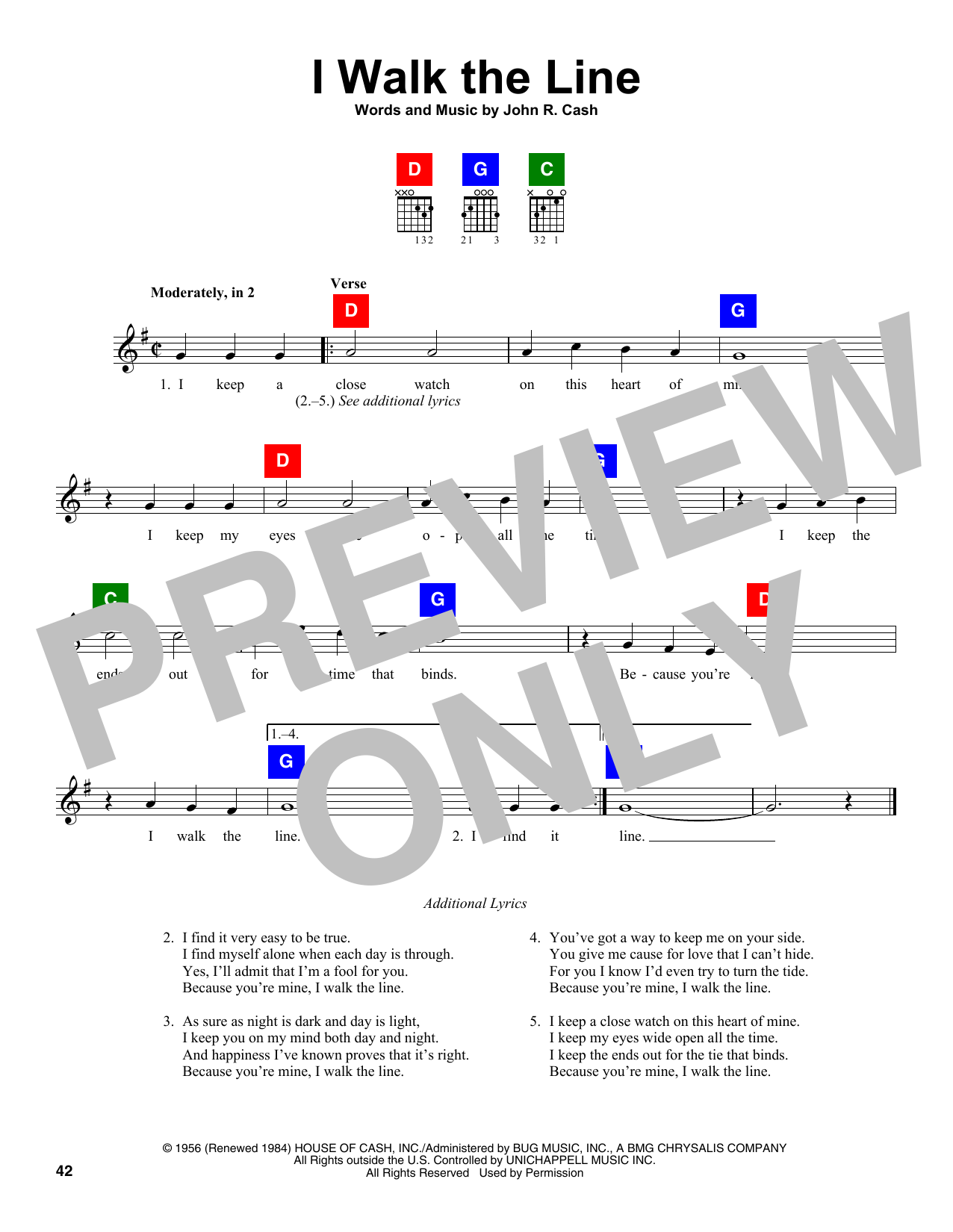 Product picture to:  I Walk The Line - Johnny Cash