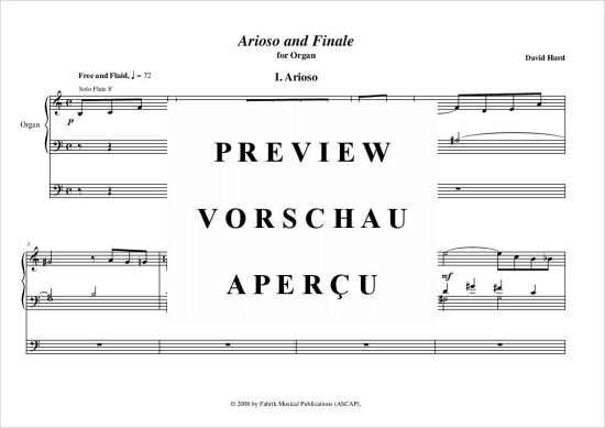 Product gallery: Page 3 of 17 Arioso and Finale , , (Orgel Solo)