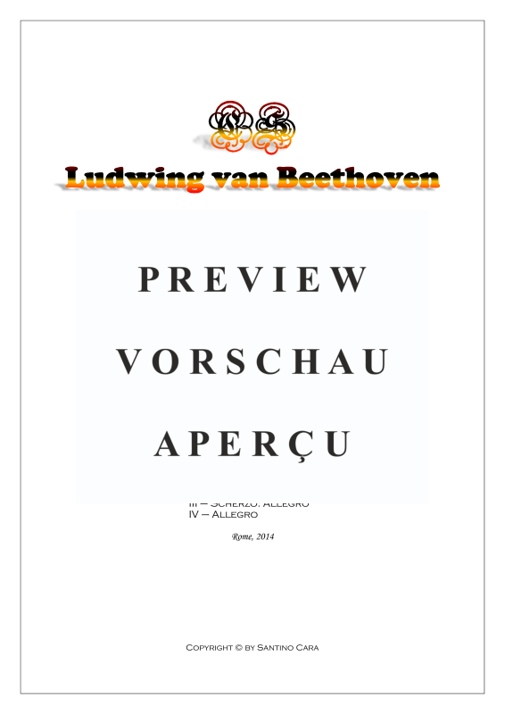 Produktgalerie: Seite 2 von 11 Symphony No.5 in C minor Op.67 for piano - Full Score, , Klavier Solo
