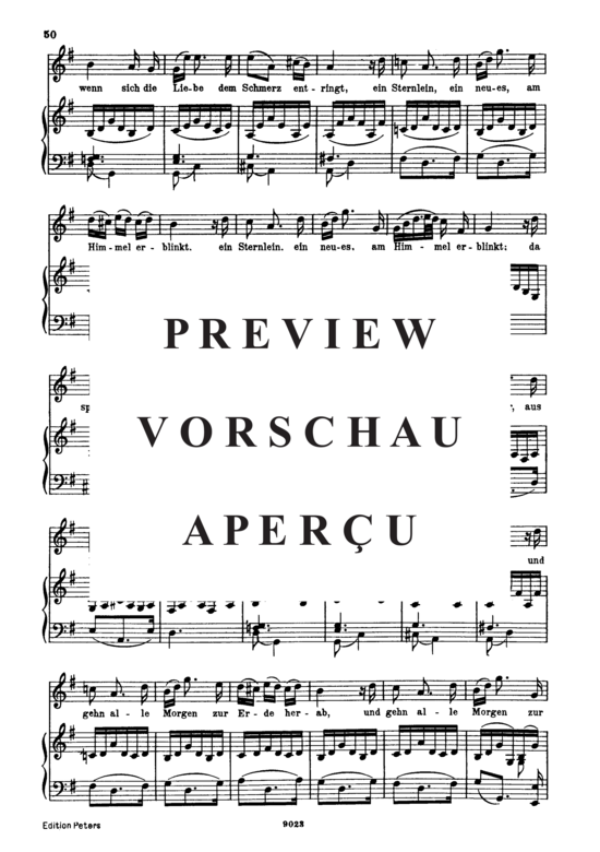 gallery: Der Müller und der Bach D.795-19 (Die Schöne Müllerin) , ,  (Gesang hoch + Klavier)