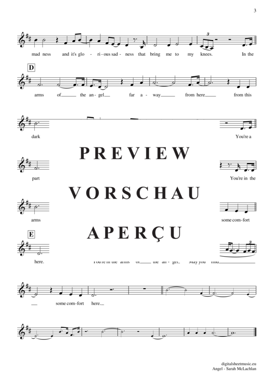 Product gallery: Page 4 of 4 Angel , McLachlan, Sarah, Clarinet in B-flat