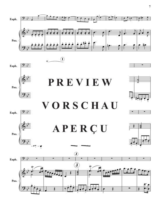gallery: Presto aus Concerto in B , , (Bariton/Pos + Klavier)