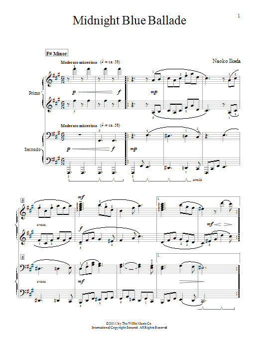 Produktbild zu: Midnight Blue Ballade