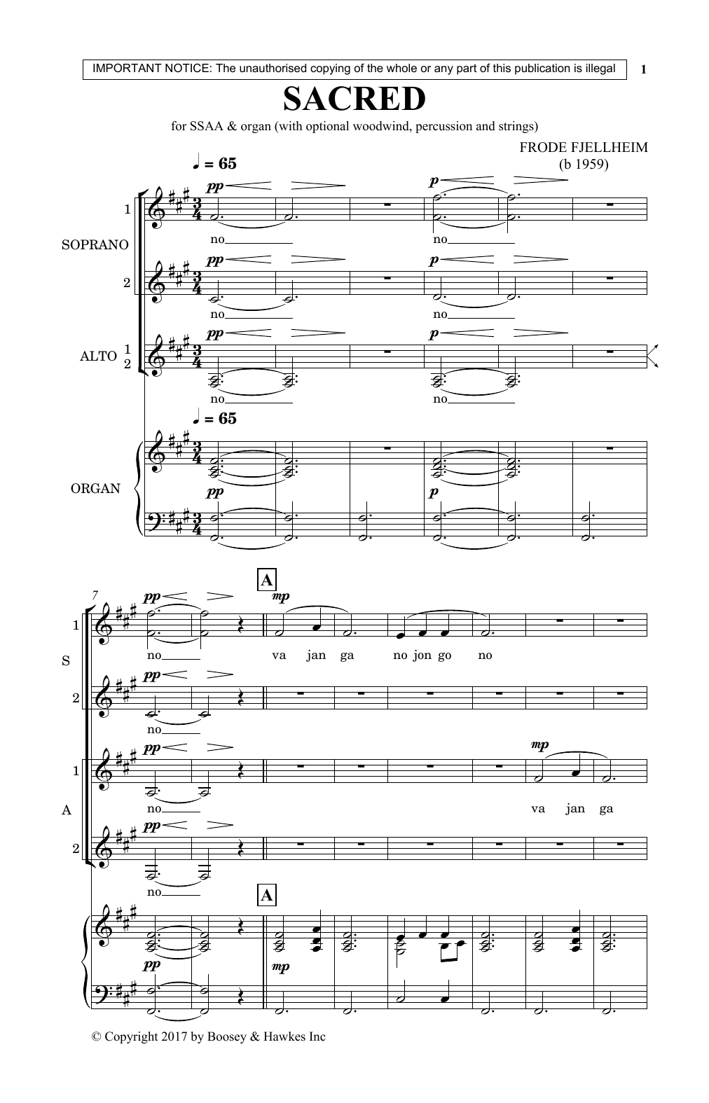 Produktgalerie: Seite 1 von 1 Sacred, Frode Fjellheim, Chor