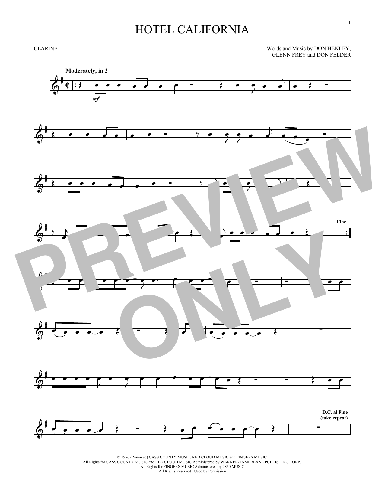 Product gallery: Page 1 of 1 Hotel California, Eagles