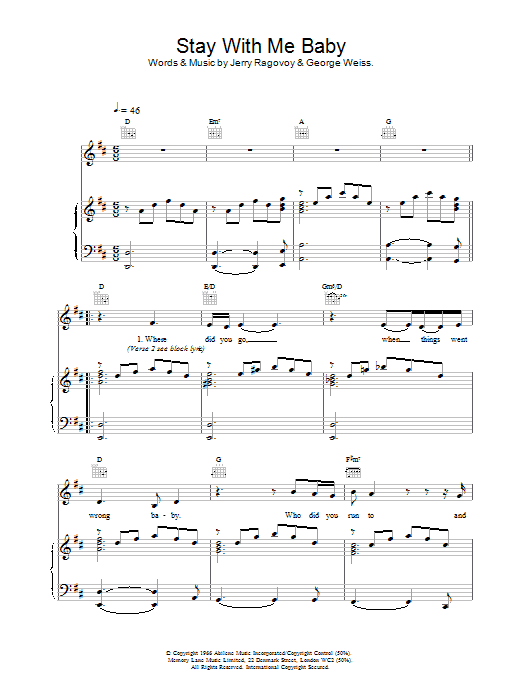 Produktbild zu: Stay With Me Baby