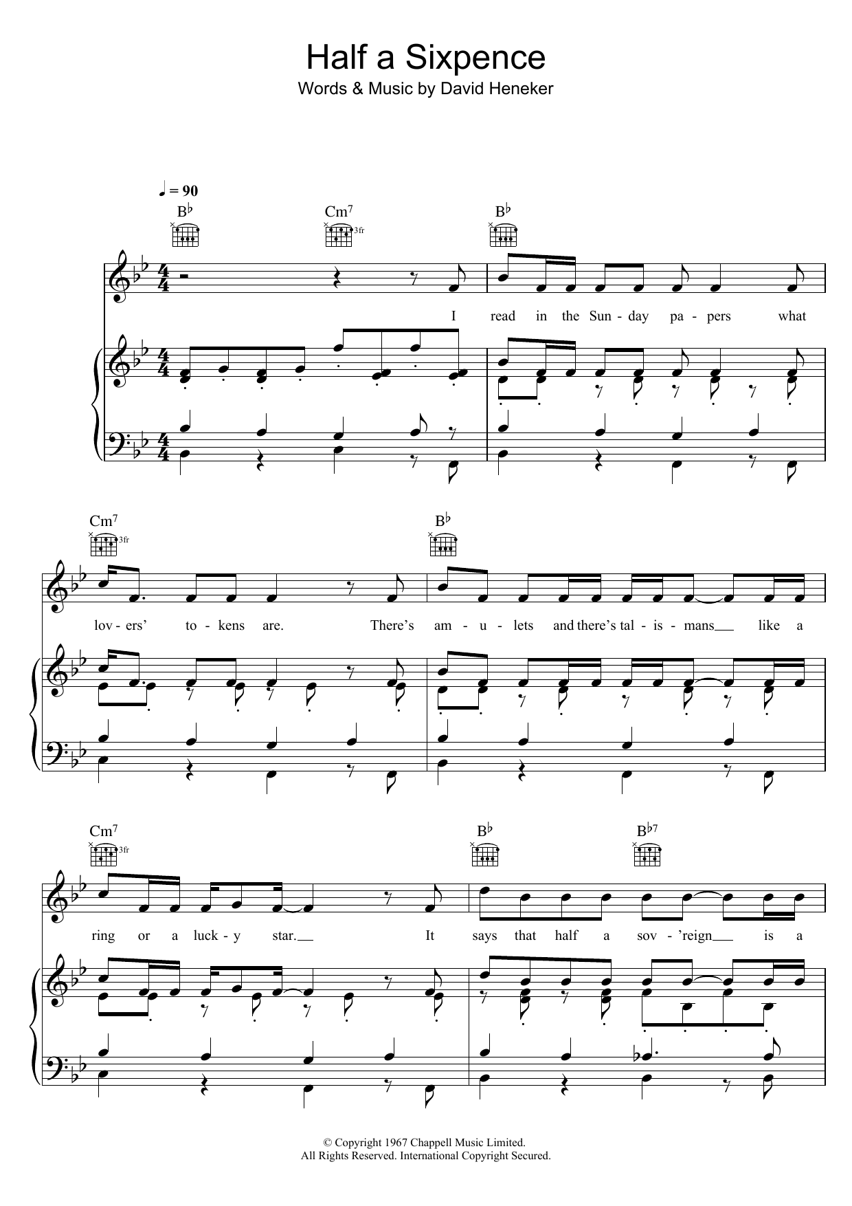 Produktbild zu: Half A Sixpence