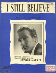 cover: I Still Believe, Ronnie Harris