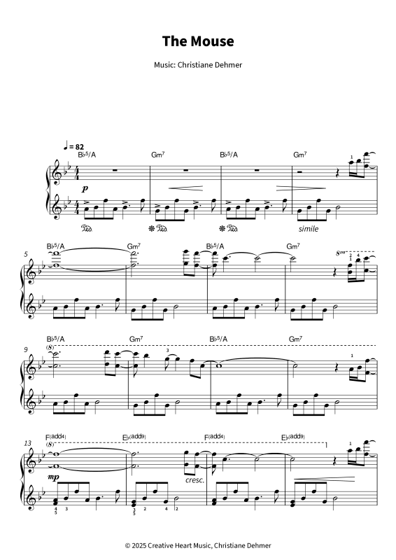 gallery: The Mouse, , Piano Solo