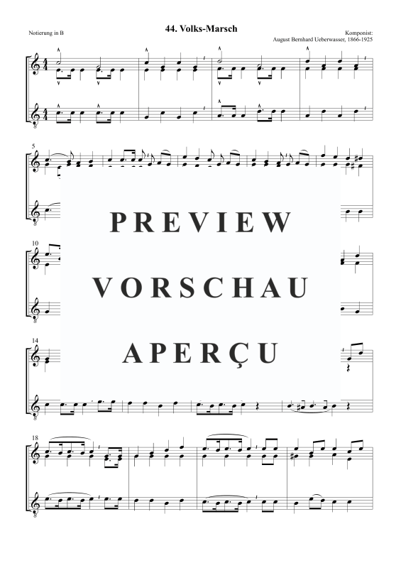 Product gallery: Page 4 of 5 Volks-Marsch, , Trombone Choir