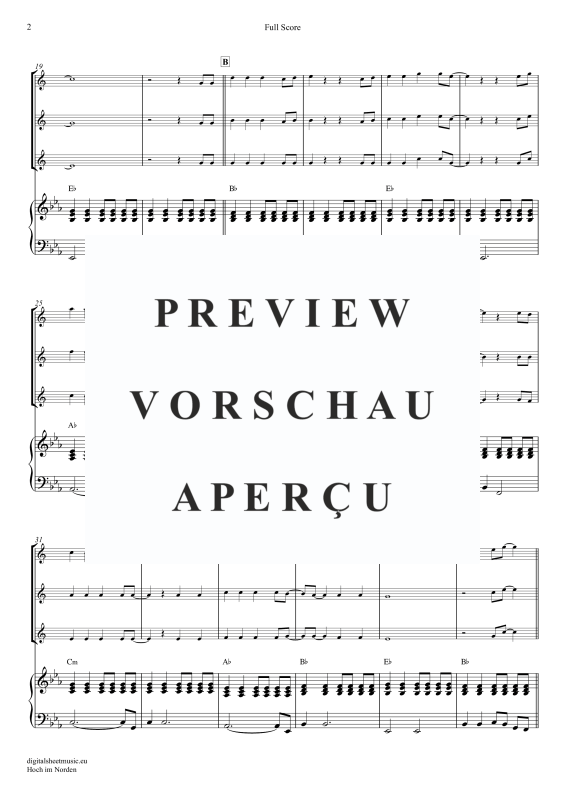 Produktgalerie: Seite 3 von 11 Hoch im Norden, Santiano, (Saxophon Trio AAA(T) + Klavier)