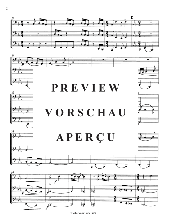 Produktgalerie: Seite 4 von 8 ToeTappingTubaTune , , (Tuba Trio)