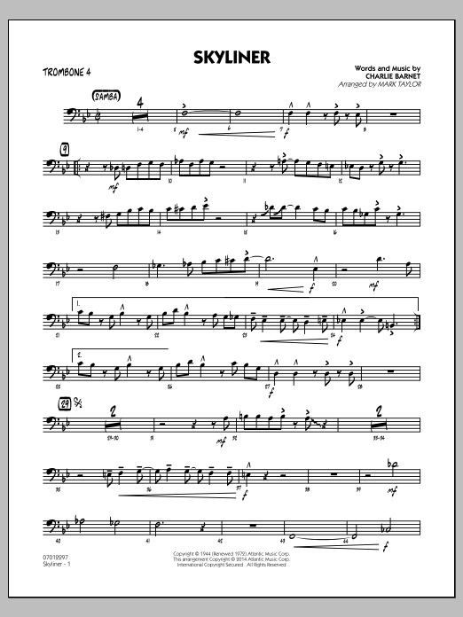 Produktgalerie: Seite 1 von 1 Skyliner - Trombone 4, 