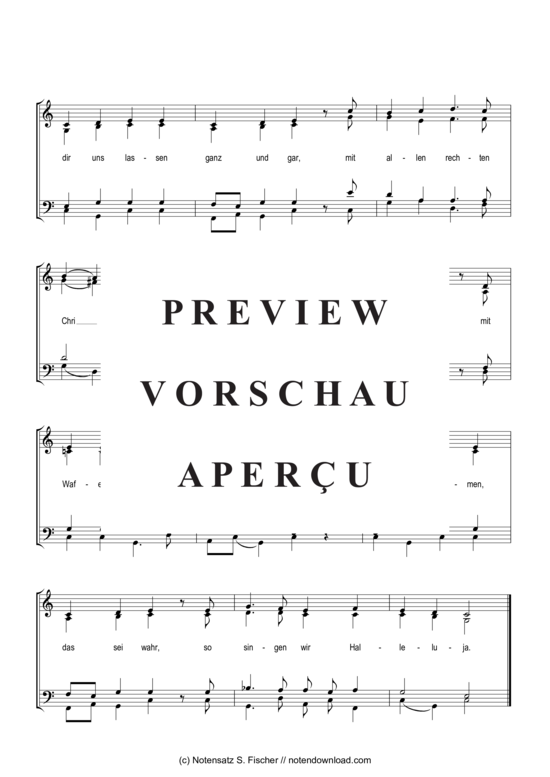 Produktgalerie: Seite 3 von 4 Gott der Vater wohn uns bei , , (Gemischter Chor)