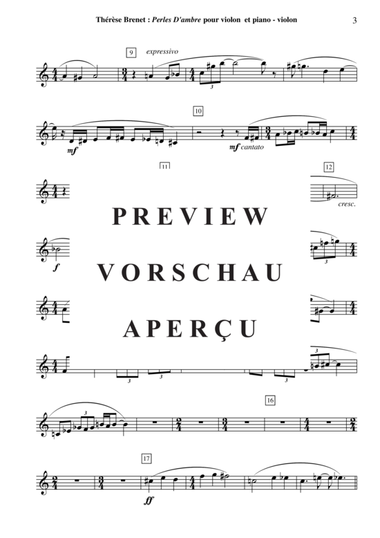 Product gallery: Page 17 of 18 Perles d'Ambre , , (violin + piano)