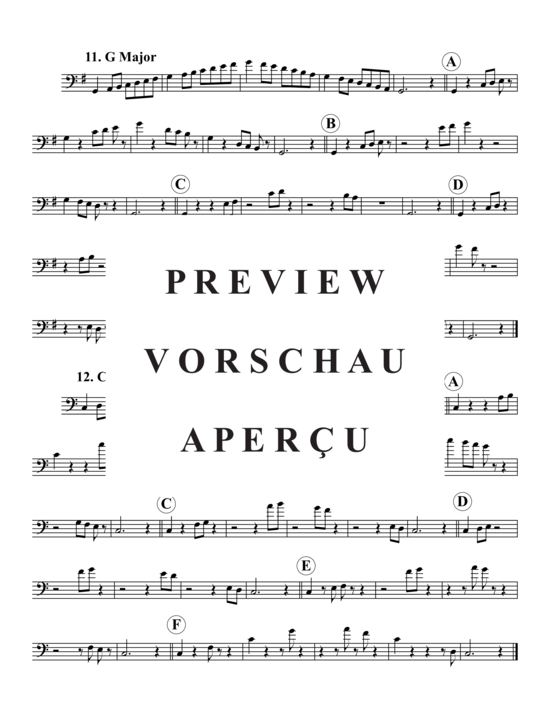 Product gallery: Page 18 of 21 Donut Etudes Vol 1 , , (Trombone Quartet)