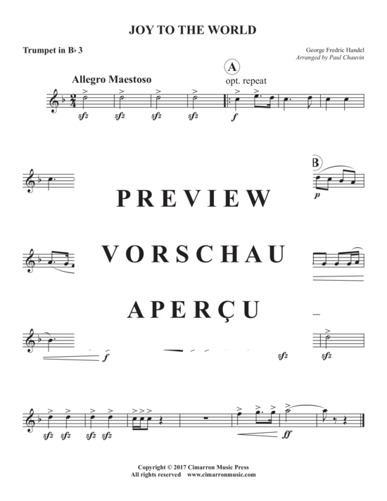 Product gallery: Page 7 of 13 Joy to the World , , (Trumpet ensemble 1-9 trumpets)