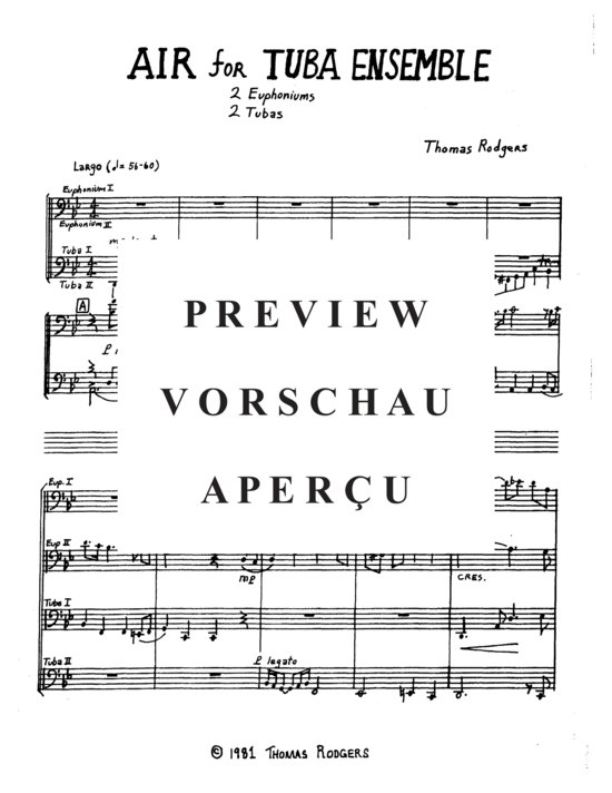 Product gallery: Page 3 of 10 Air , , (Tuba Quartett EETT)