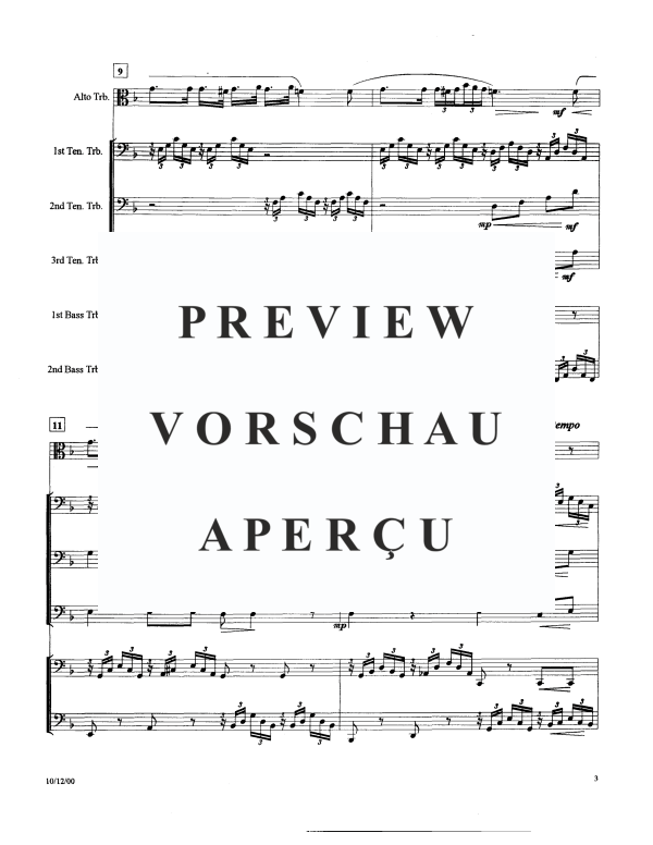 Product gallery: Page 5 of 11 Ave Maria, , Trombone Sextet