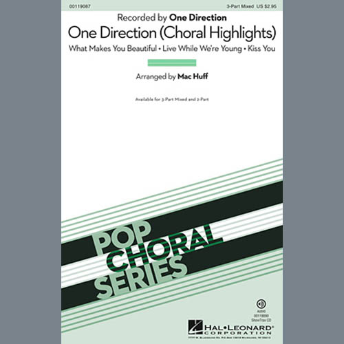 cover: One Direction (Choral Highlights), Mac Huff