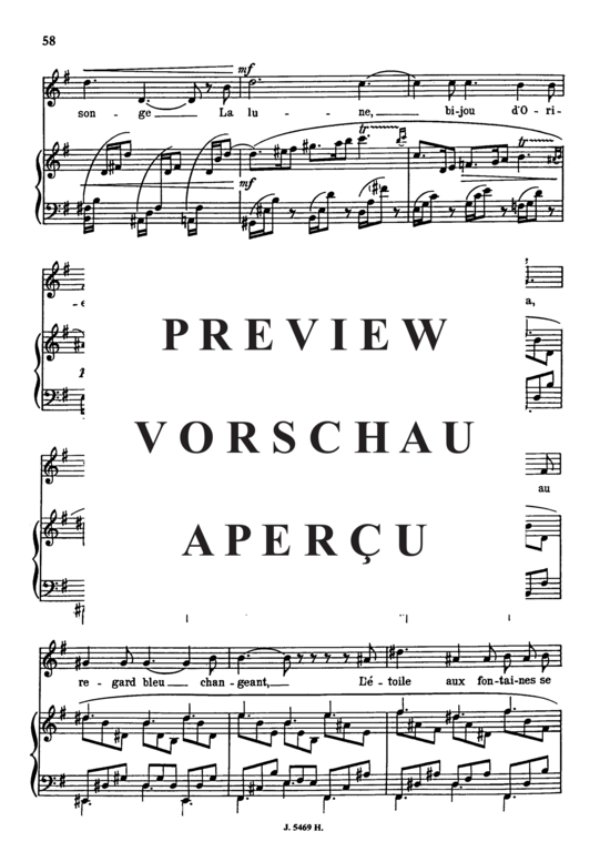Product gallery: Page 4 of 6 Arpège Op.76 No.2, , Medium Voice and Piano