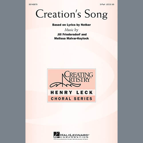 Produktbild zu: Creation's Song