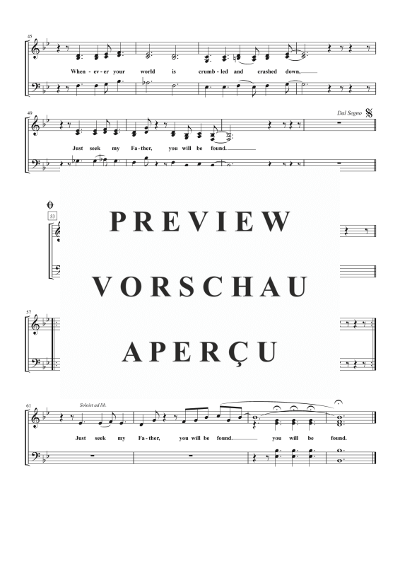 gallery: My God Is So Good, , Gemischter Chor und Klavier