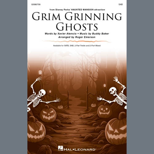 cover: Grim Grinning Ghosts (arr. Roger Emerson), Buddy Baker