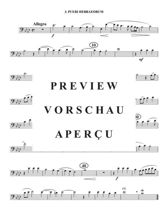 Produktgalerie: Seite 9 von 21 Drei geistliche Palestrina Stücke , , (Tuba Quartett: 2x Bariton, 2xTuba)