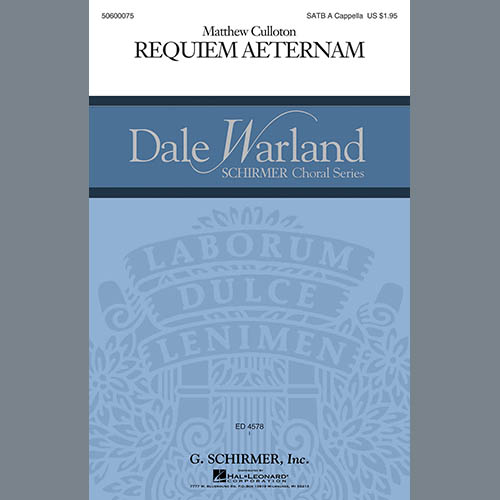 cover: Requiem Aeternam,