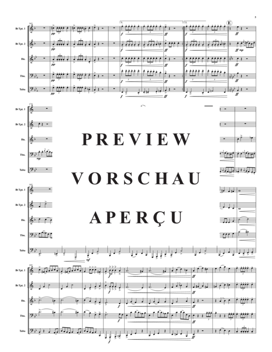 Produktgalerie: Seite 6 von 21 Variations on an Unstated Theme , , (Blechbläser-Quintett)