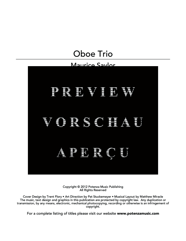 gallery: Oboe Trio, , (trio oboe, viola and violoncello)