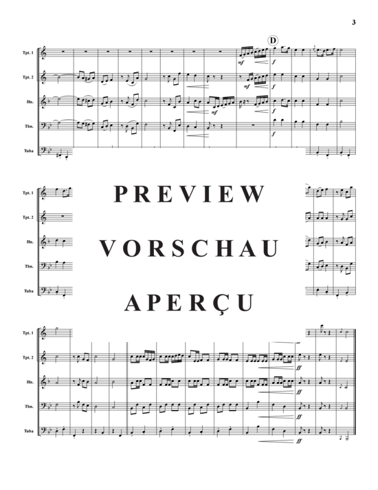 gallery: Marsch aus Carmen , , (Blechbläserquintett)