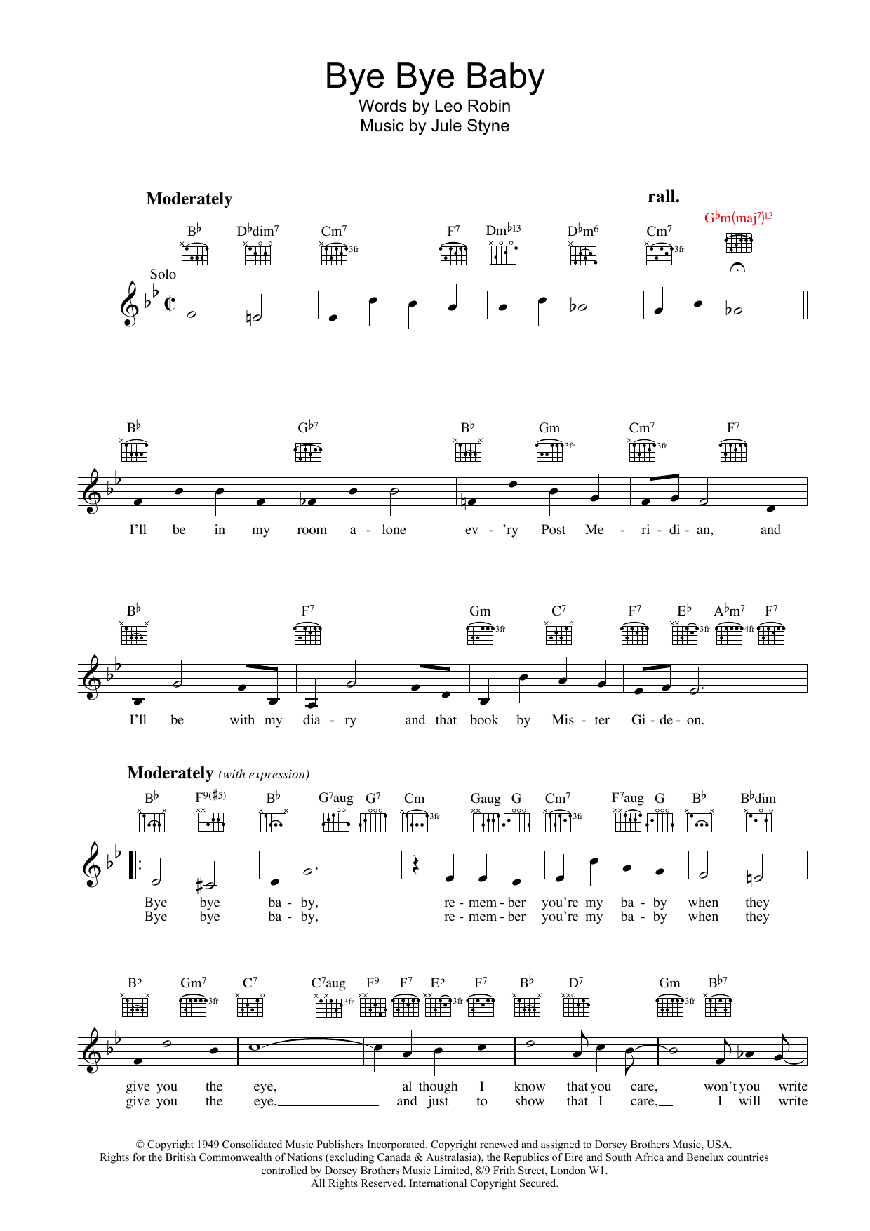Produktbild zu: Bye Bye Baby