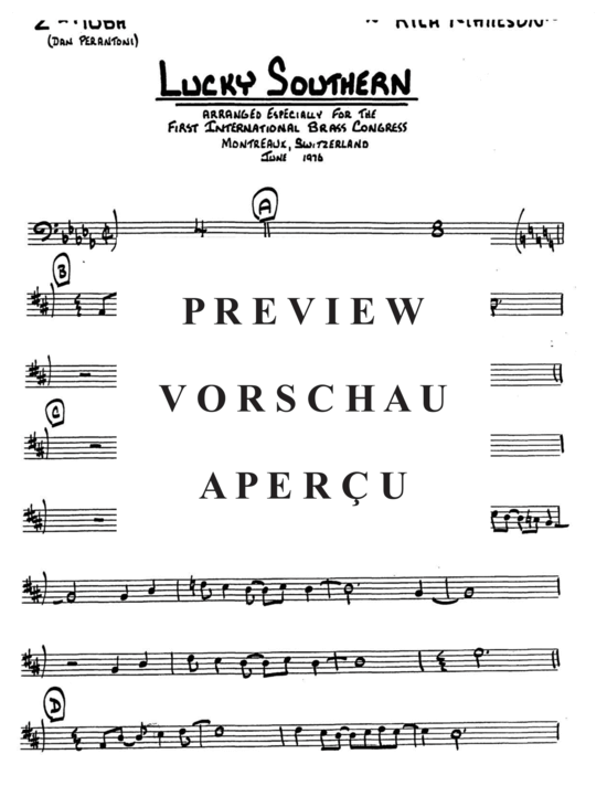Produktgalerie: Seite 20 von 21 Lucky Southern , , (Tuba Ensemble EEETTT + Band)