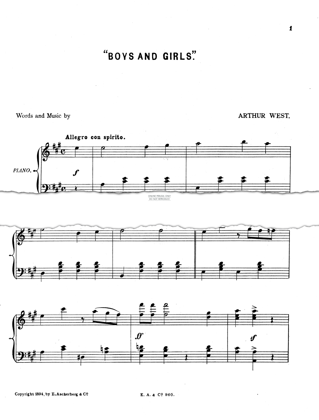 Produktbild zu: Boys And Girls