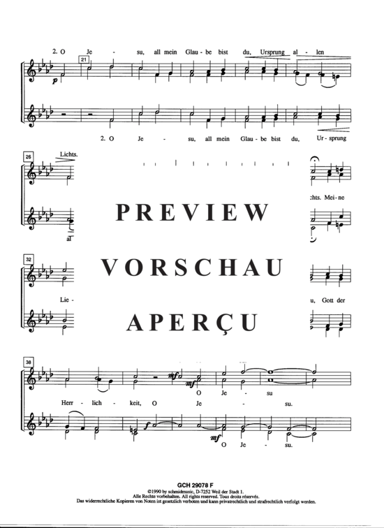 Product gallery: Page 3 of 3 O Jesu , , (male choir)