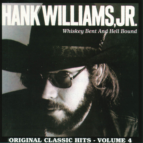 cover: Whiskey Bent And Hell Bound, Hank Williams, Jr., Gesang, Gitarre, Klavier