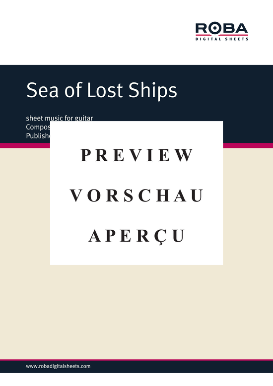 Product gallery: Page 2 of 4 Sea of Lost Ships , Abram, Vic, (Gitarre Solo)