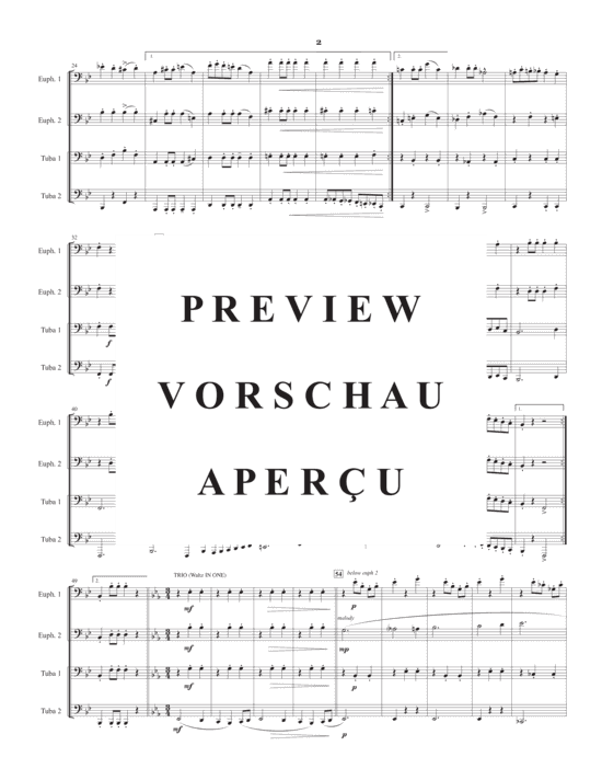 Product gallery: Page 4 of 18 Thunder and Blazes , , (Tuba Quartett EETT)